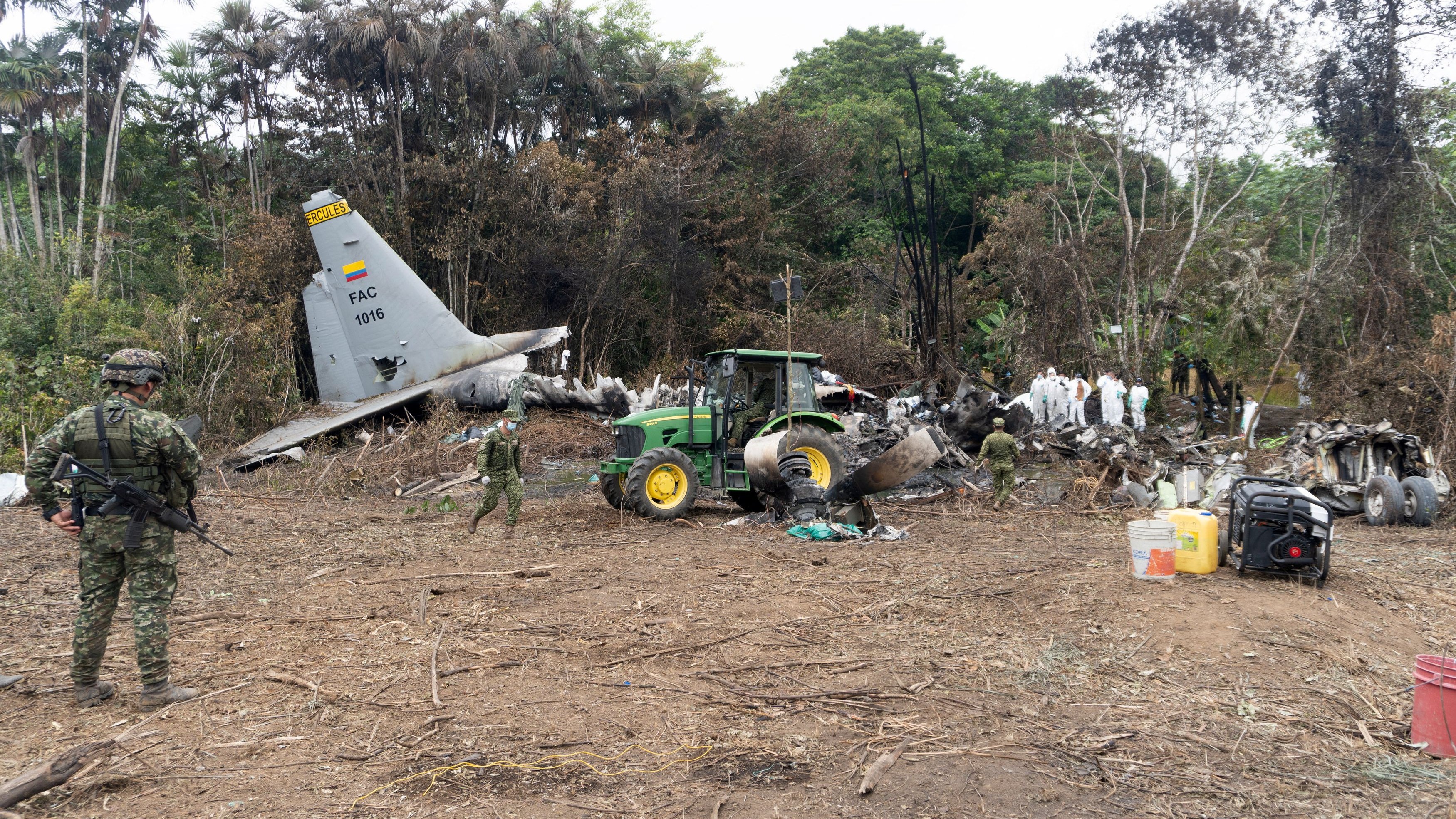 Colombia military plane crash killed 69