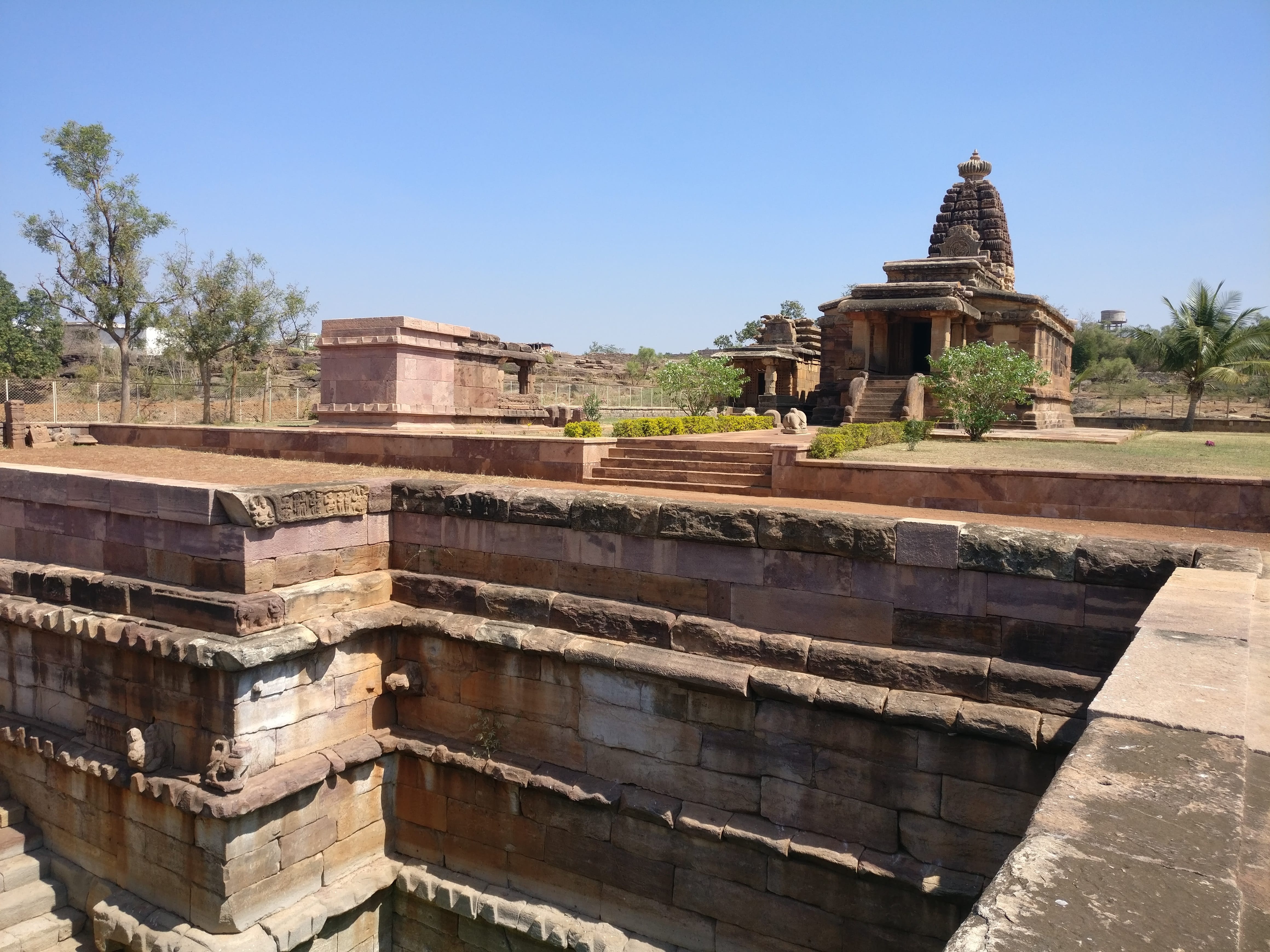 The stepwell of the Huchimalli Temple at Aihole in Bagalkot district. Photo by Srikumar M Menon 
