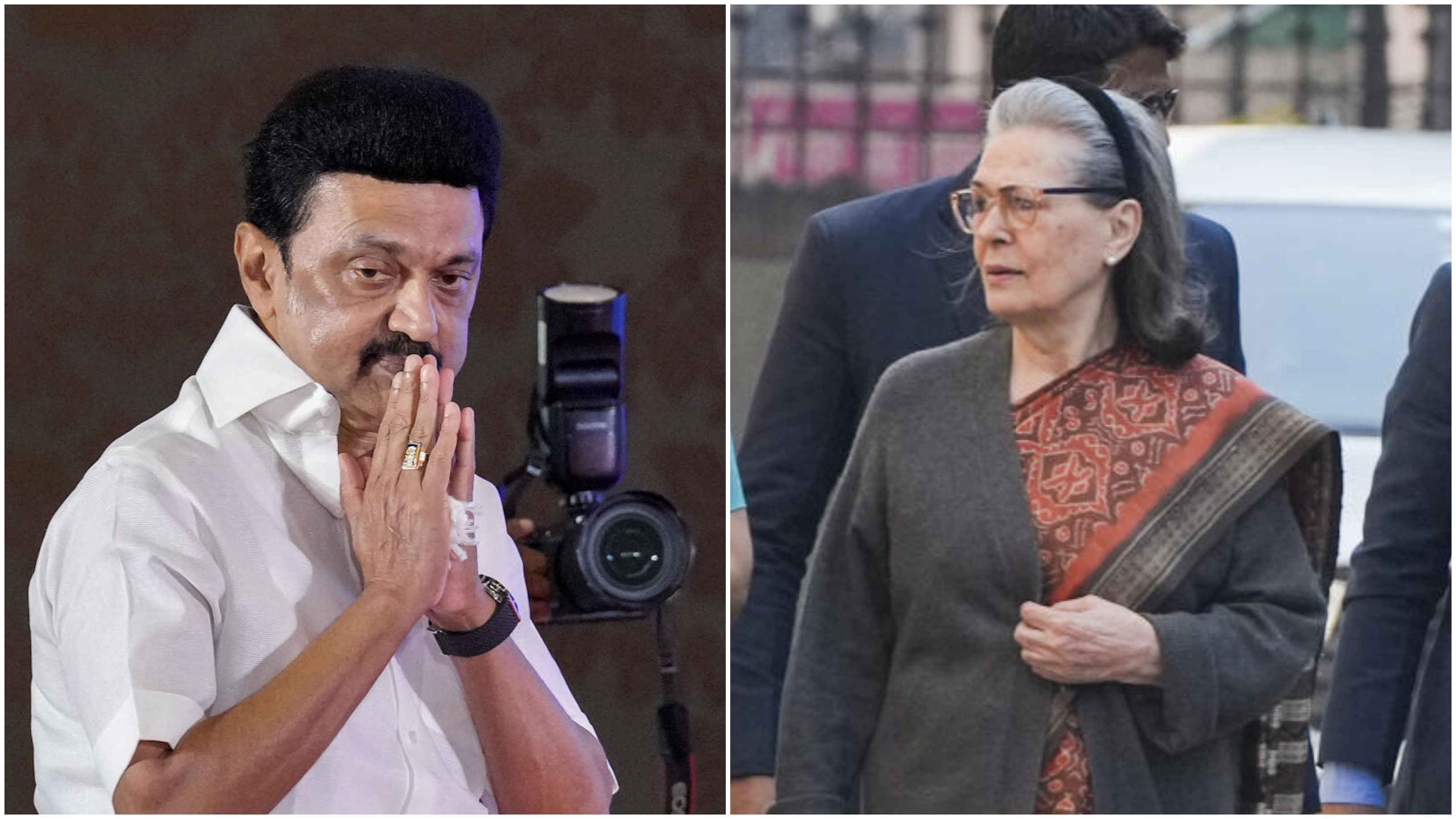 'Concerned about Sonia Gandhi's hospitalisation,' says Tamil Nadu CM M K Stalin