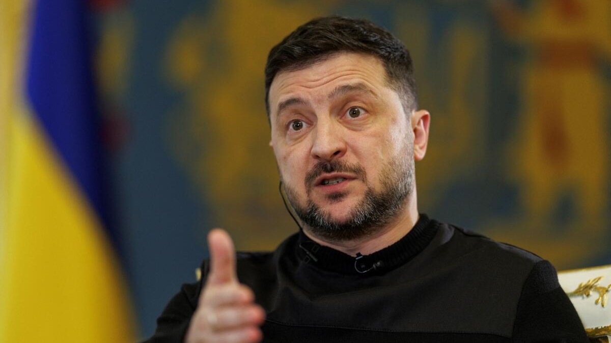 Ukraine President Zelenskyy says US is conditioning security guarantees on surrender of Donbas