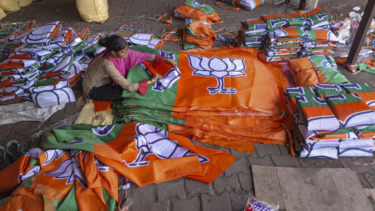 BJP got 10 times more donations than all other national parties combined in 2024-25
