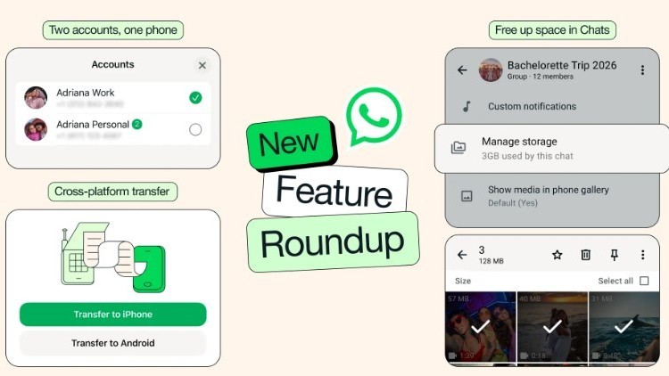 WhatsApp gets dual account feature for iPhone, AI writing help, and more 