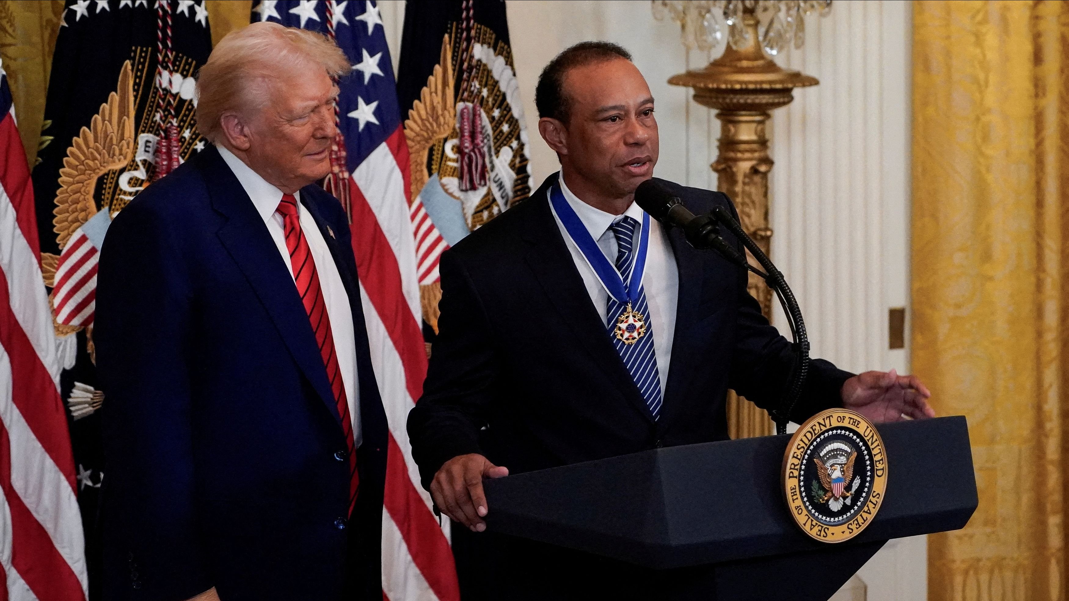 'I love Tiger but...': ⁠Donald Trump's big revelation on Tiger Woods and Masters