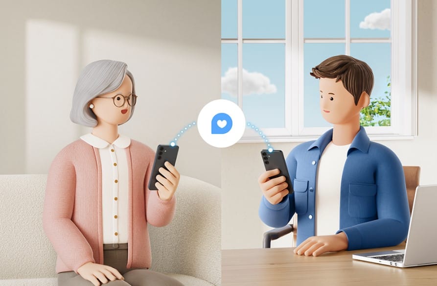 With the SmartThings app, users will be able to see if home appliances need repair at their parents' home.
