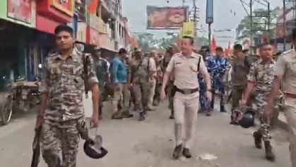 Clashes erupt during Ram Navami procession in Bengal's Murshidabad, security tightened