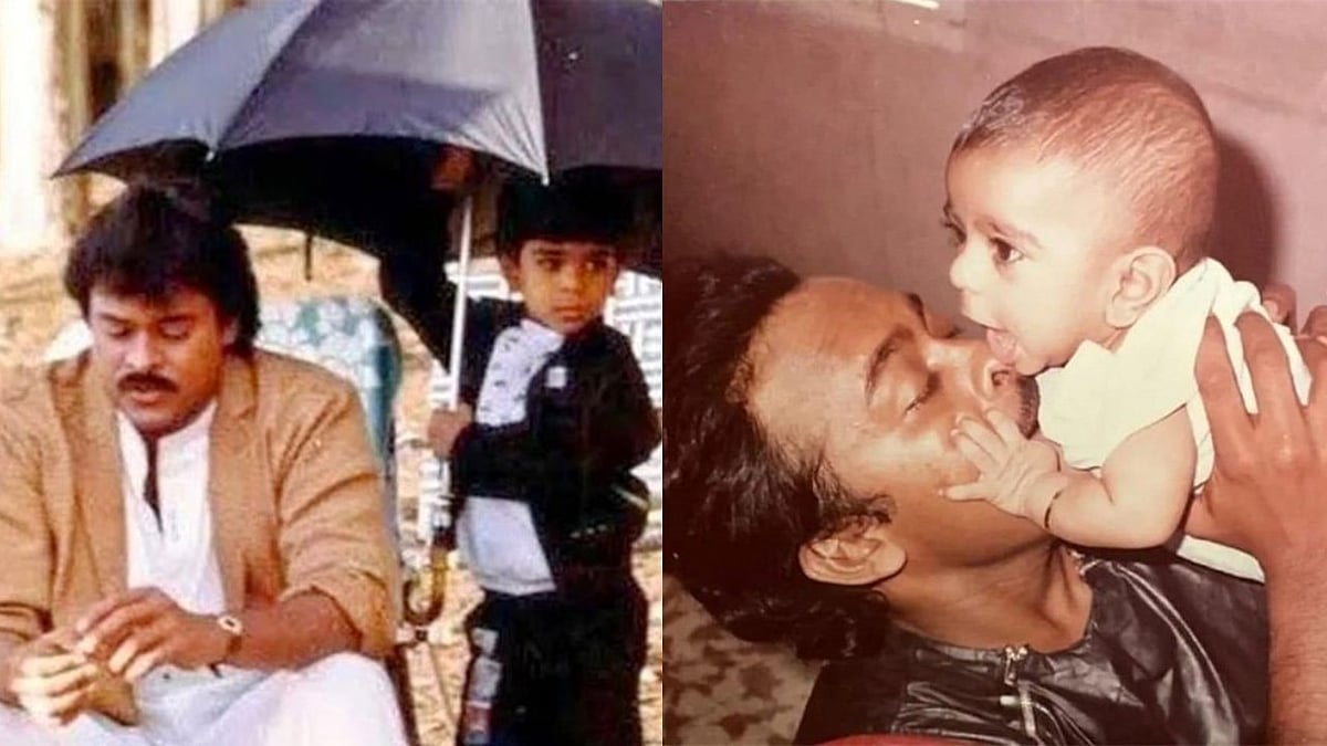 Ram Charan's Childhood Photos Go Viral on His Birthday, Fans Adore