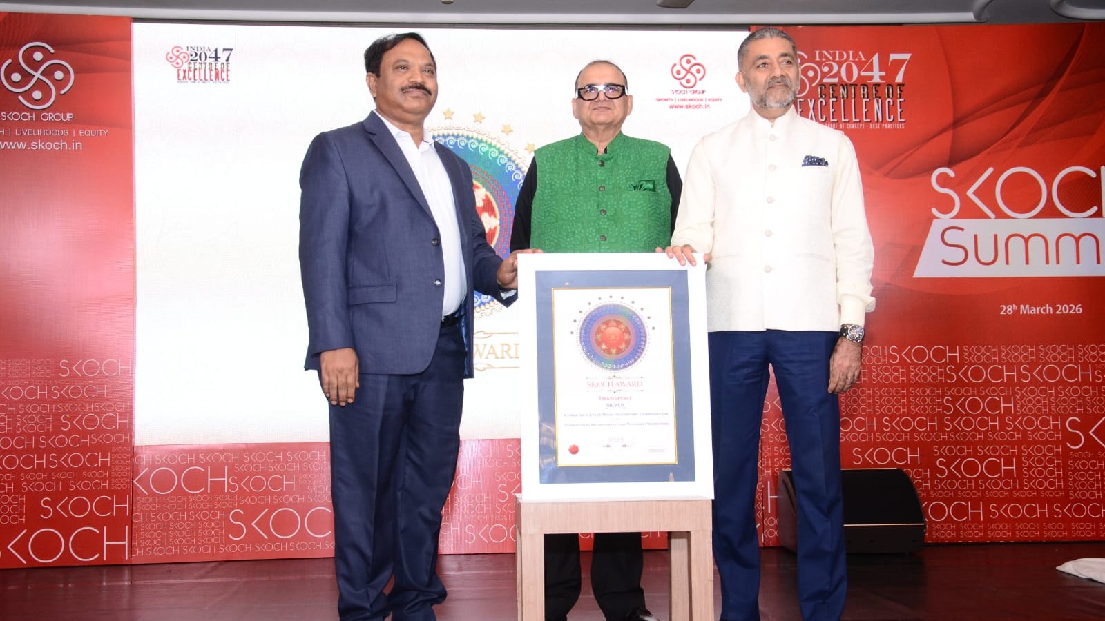 KSRTC wins award for transparent recruitment initiative