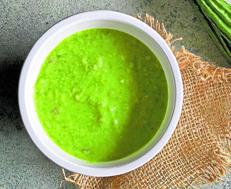 Ridgegourd chutney. Pic courtesy: Shanti Petiwala 