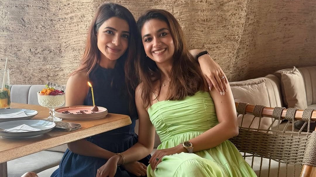 Samantha Ruth Prabhu calls Keerthy Suresh 'The most hilarious 2 am person'