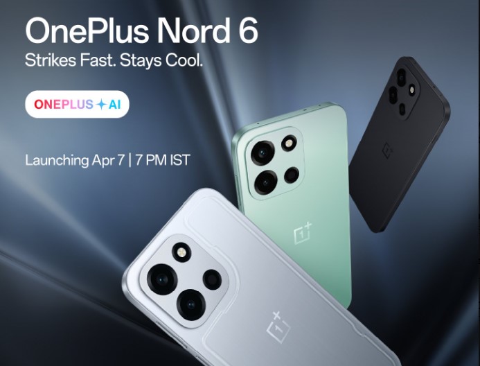 OnePlus Nord 6 teaser.