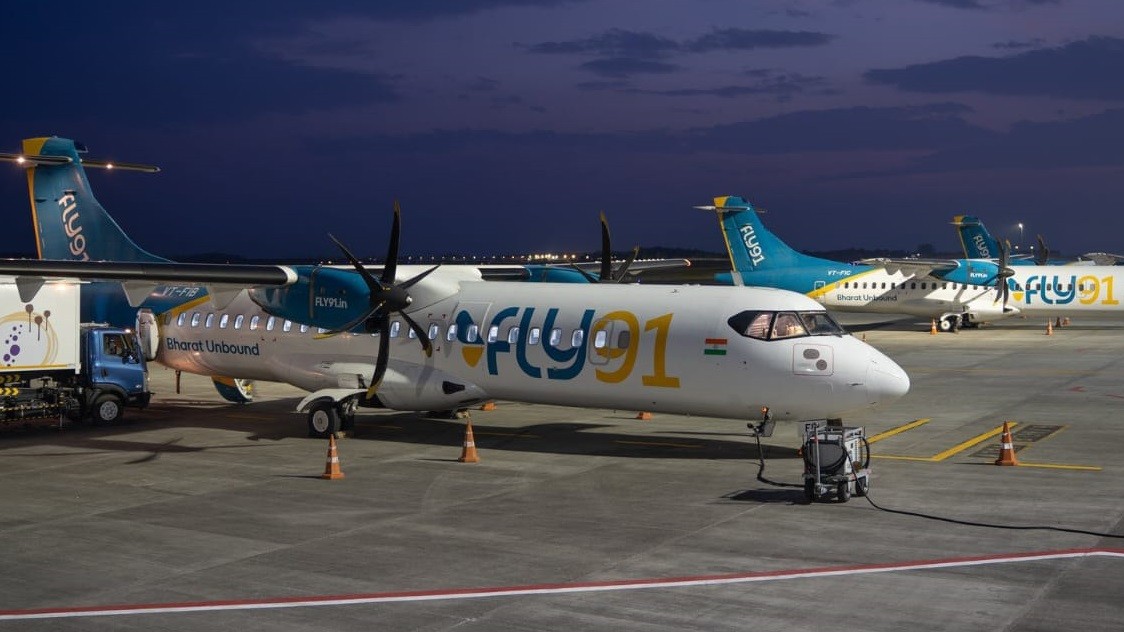Fly91 to operate Hyderabad-Bengaluru flight with layover in Hubballi 