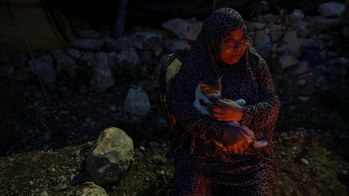 Expelled from camp, Palestinian refugees now face Iranian rockets
