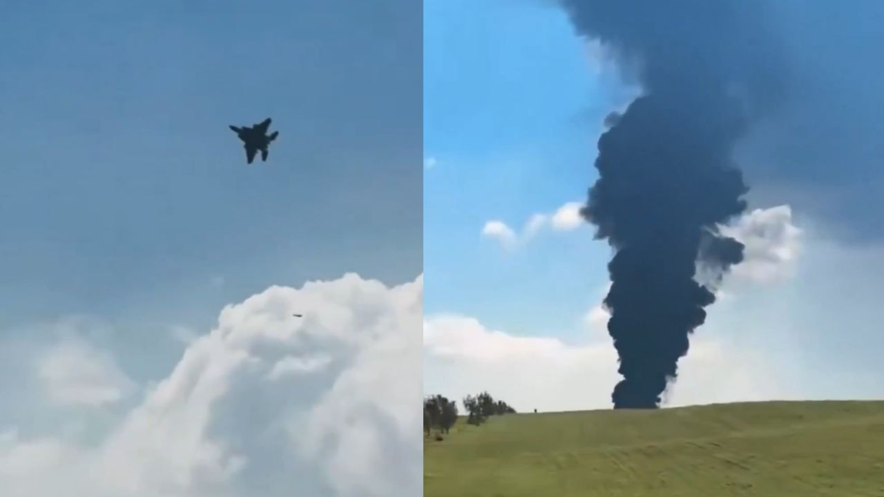 F-15 vs Shahed: US jet in hot pursuit to intercept Iranian drone fails, video goes viral