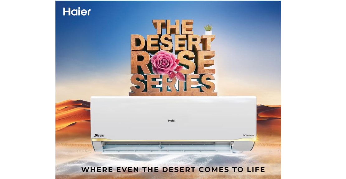 Haier Desert Rose Super Heavy Duty Air Conditioner.