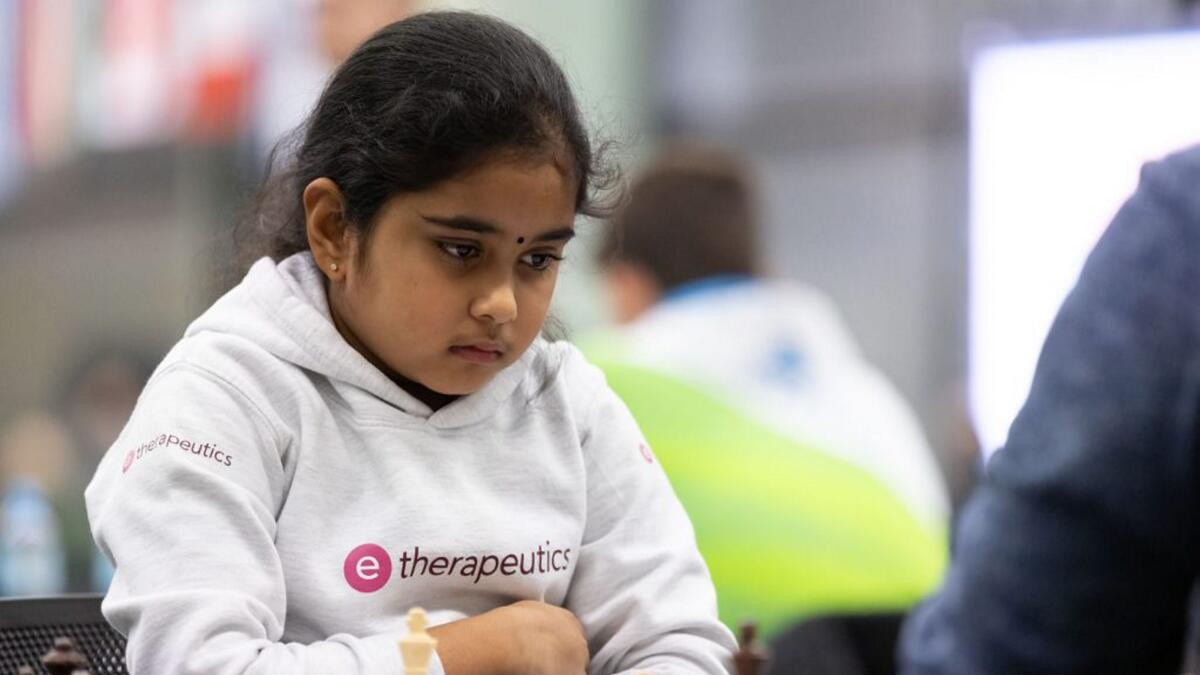 Indian-origin Bodhana Sivanandan becomes England's highest-rated female chess player at just 11 years