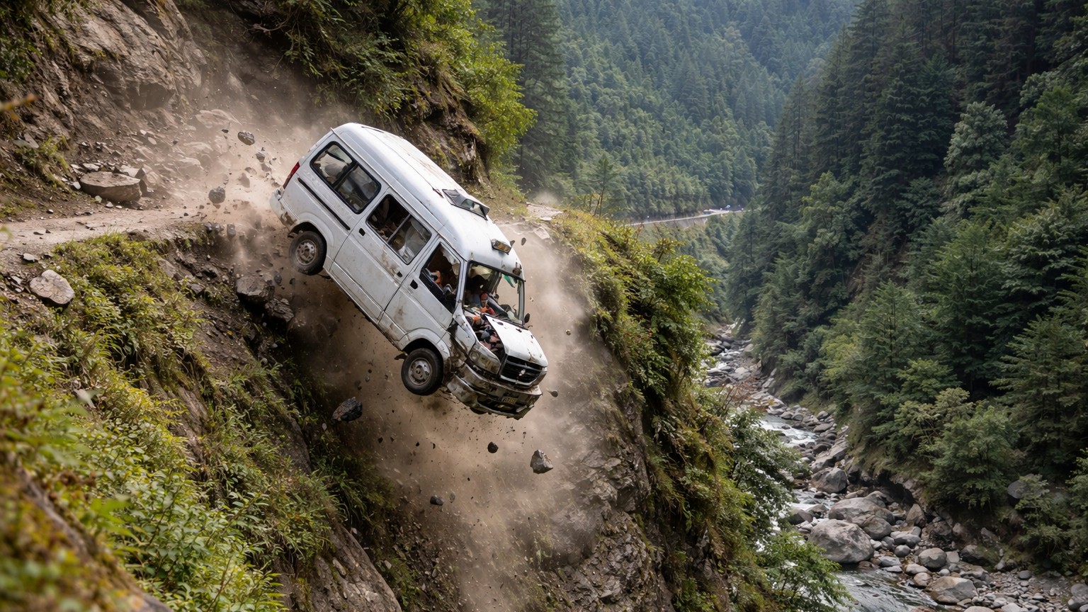 Himachal: 4 tourists dead, 14 injured as tempo falls into gorge in Kullu