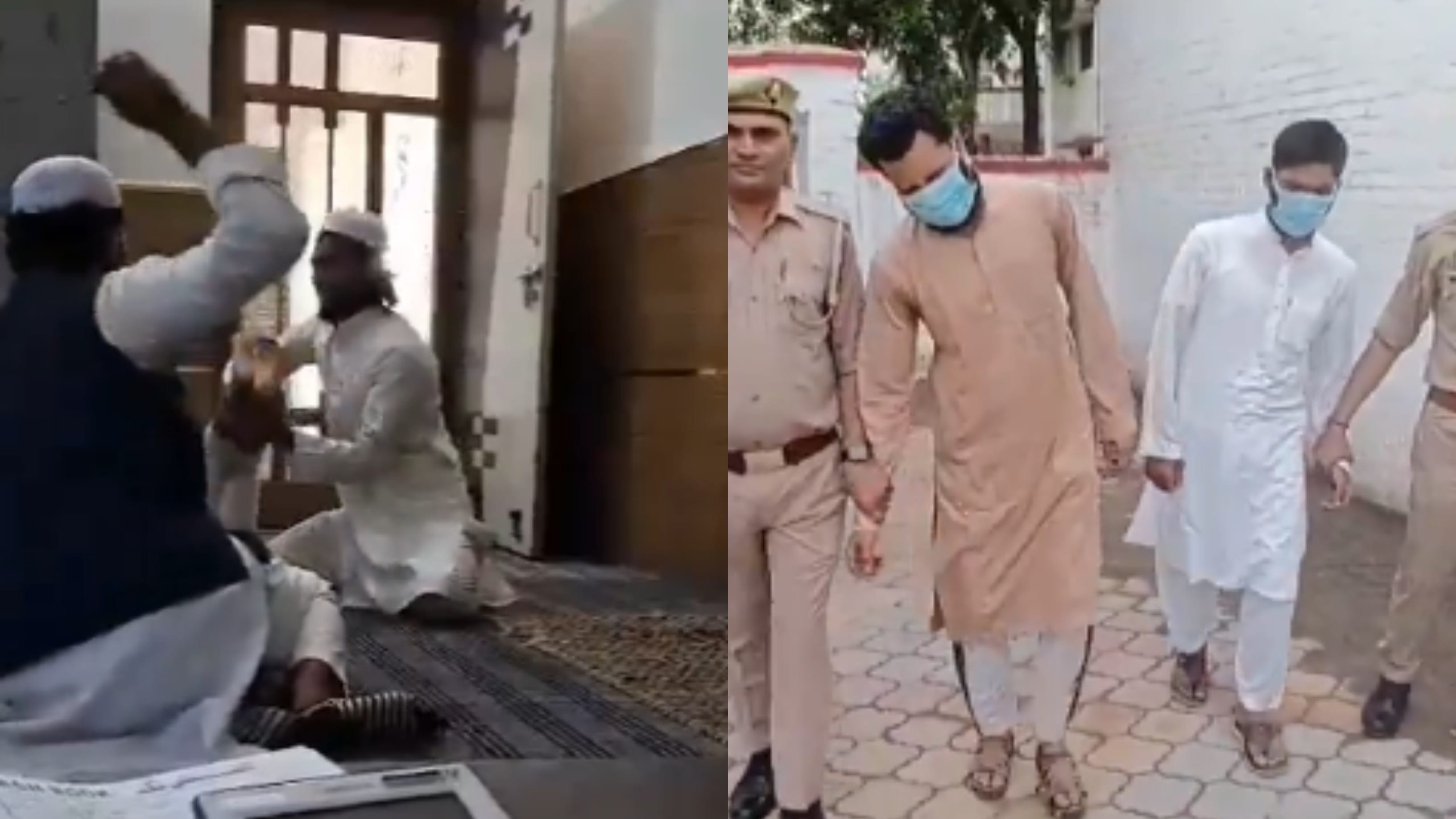 UP: Two madrassa teachers held after video of hitting 10-year-old boy with stick surfaces