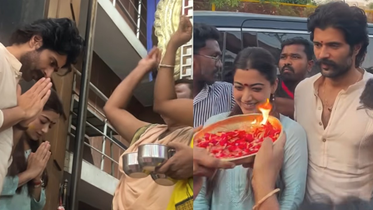 'Your love is our strength': Vijay & Rashmika express gratitude to Rayalaseema after 'Ranabaali' schedule wrap