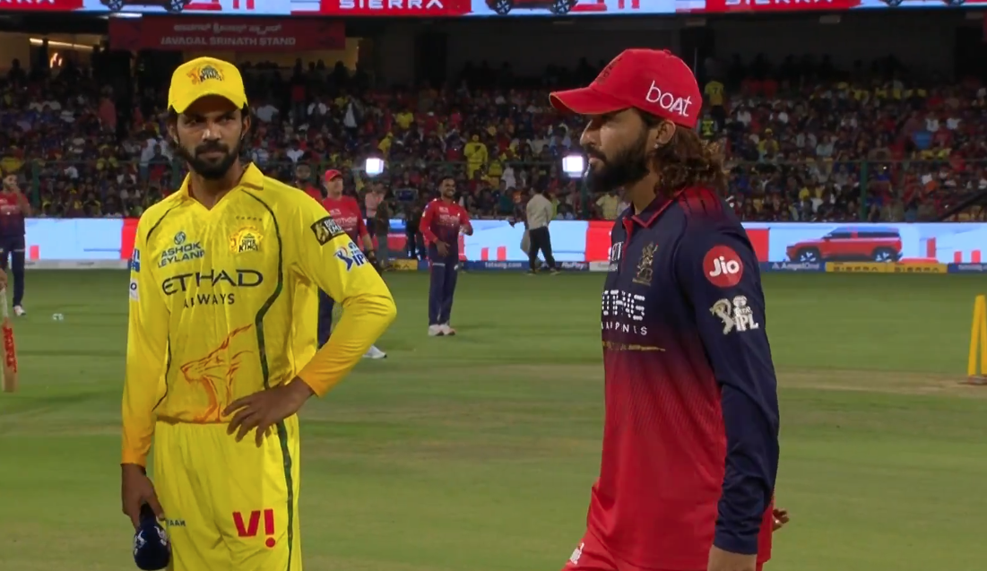 IPL 2026 | CSK win the toss, bowl first against RCB as both teams remain unchanged 