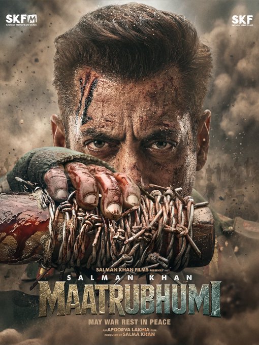 The poster of 'Maatrubhumi: May War Rest in Peace'.