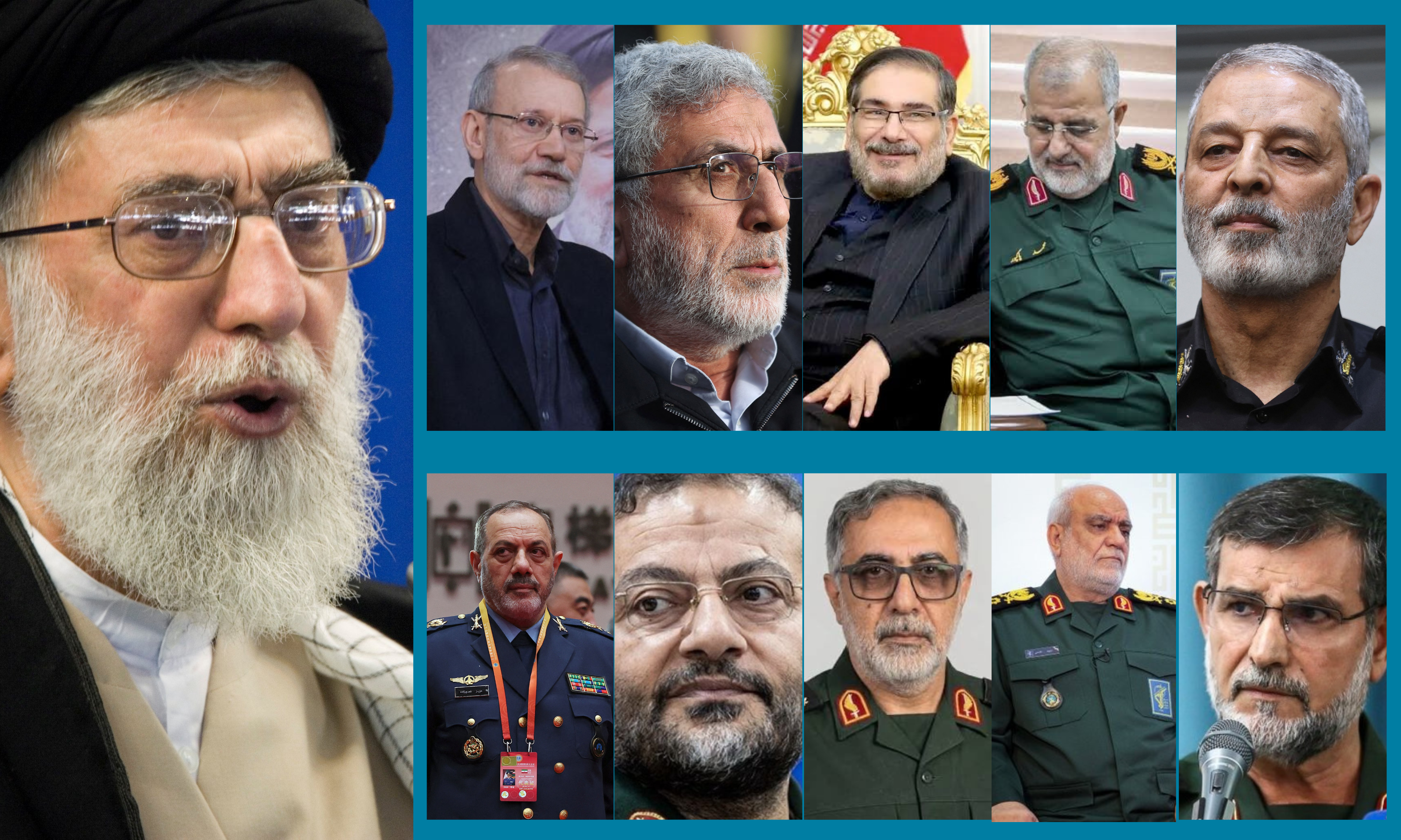 Khamenie, Larjiani, Pakpour... 11 key Iranian figures killed in US-Israeli strikes