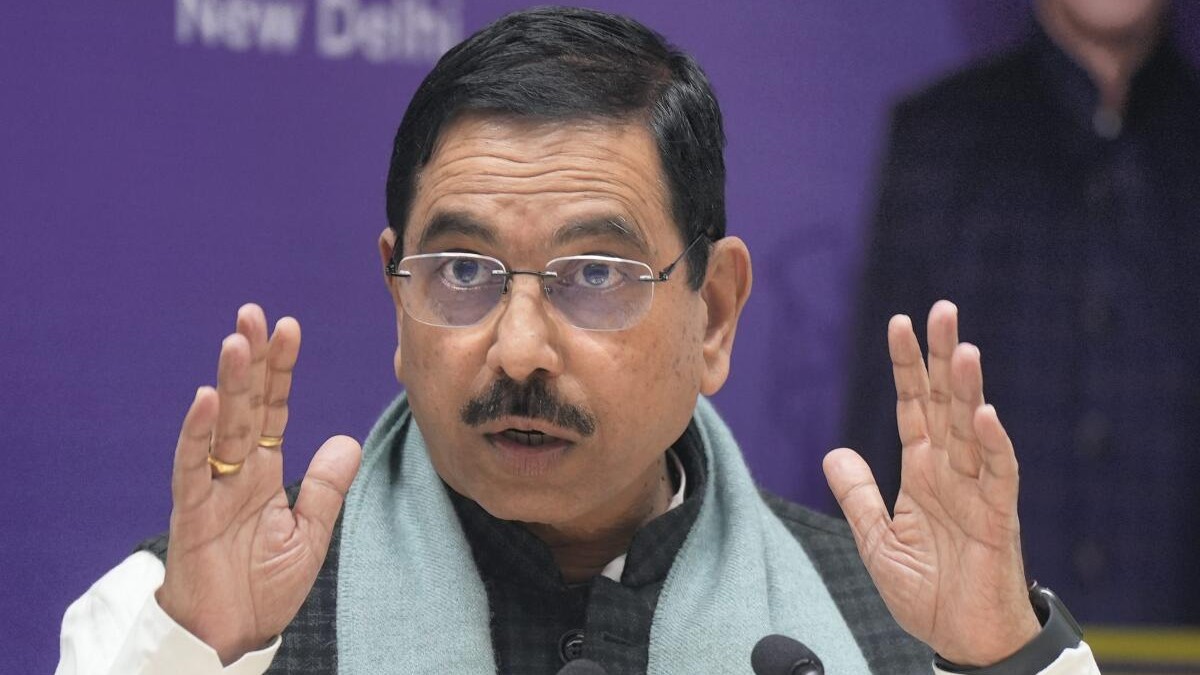 'Congress always against poor': Union Minister Pralhad Joshi 