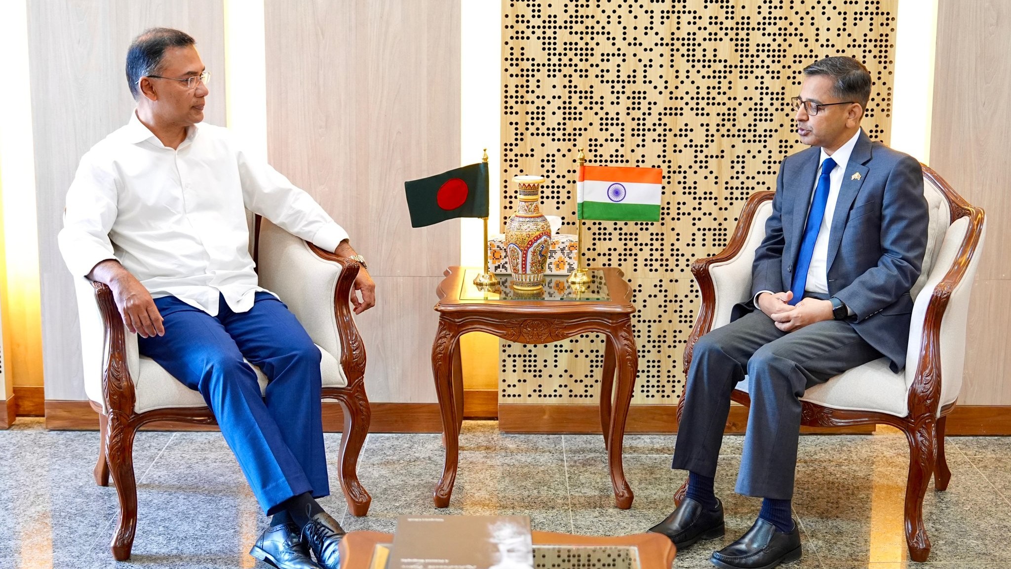 Indian envoy meets Bangladesh PM; signals positive, constructive ties
