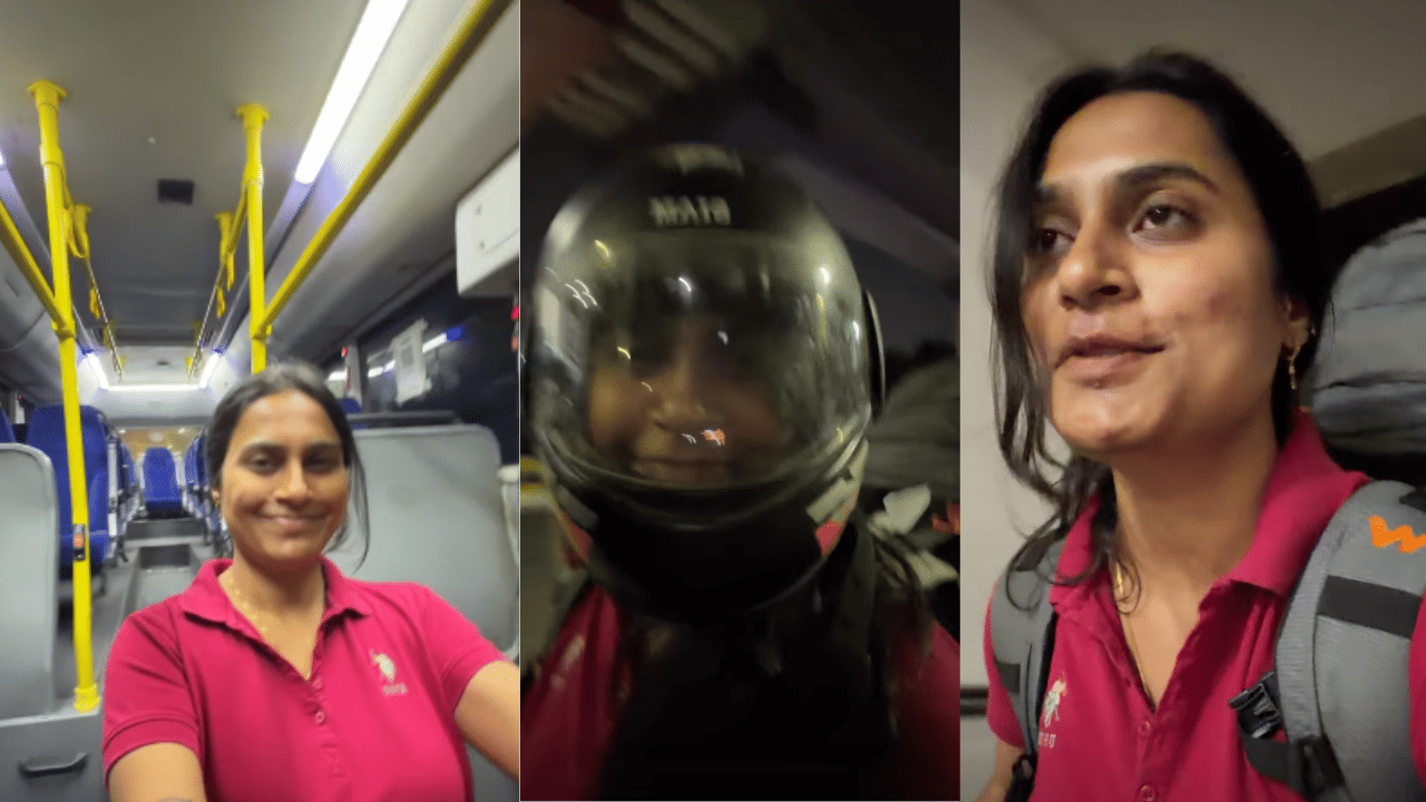 Woman visits Bengaluru at 3 am, struggles to find cab in new city; viral video tells what happens later