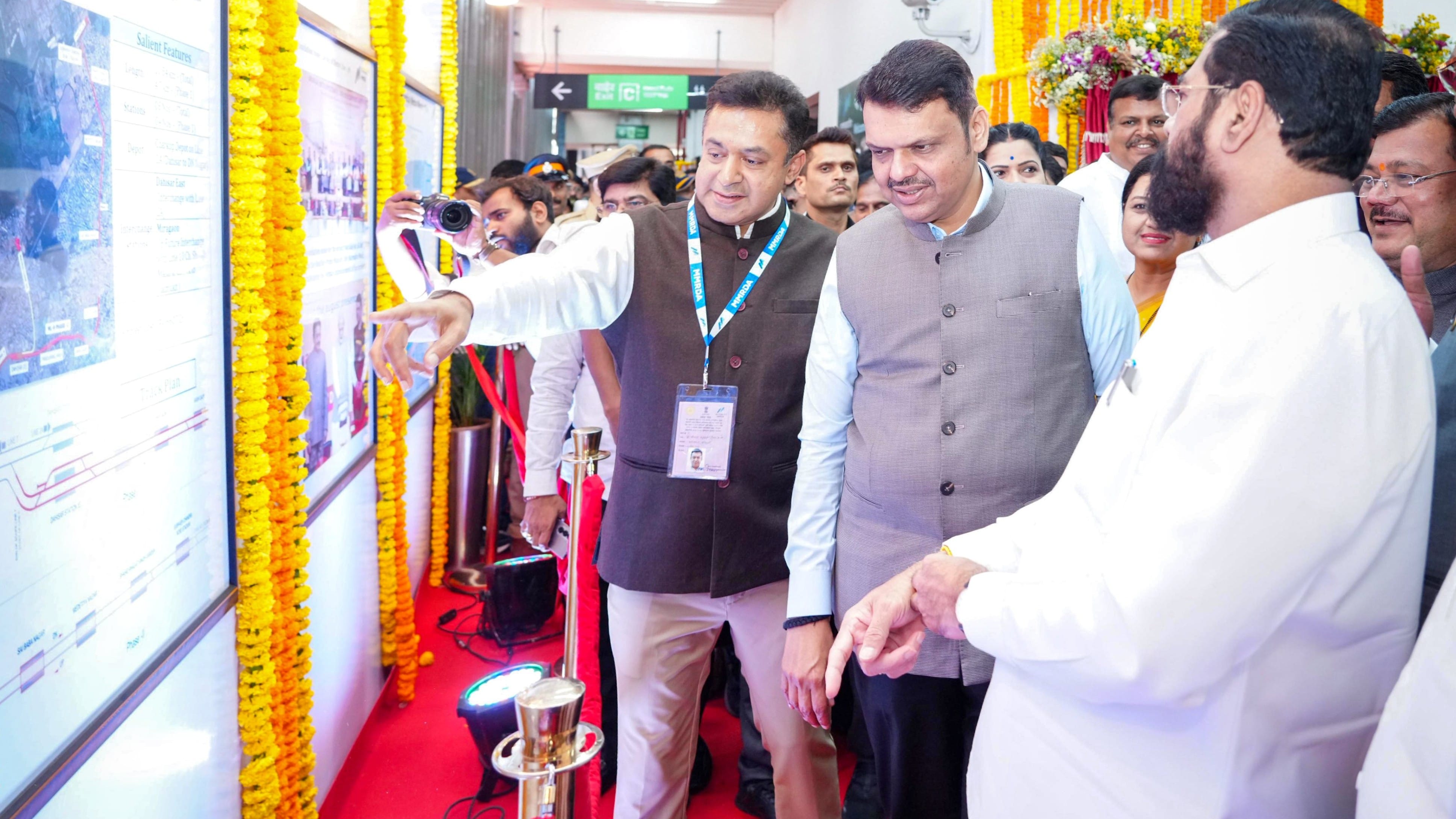 Fadnavis inaugurates first phase of Mumbai Metro Line 9; services to begin Wednesday