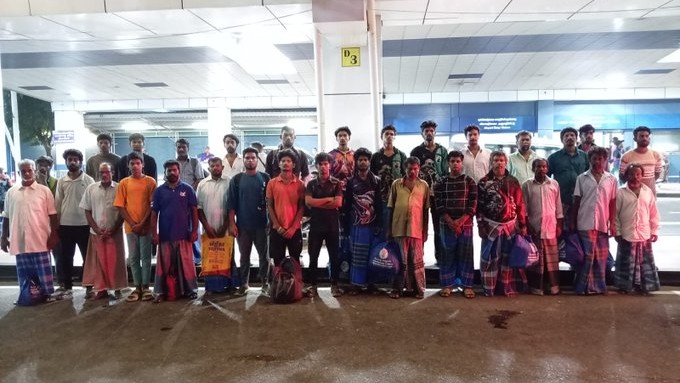 30 Indian fishermen repatriated from Sri Lanka return home: Indian High Commission