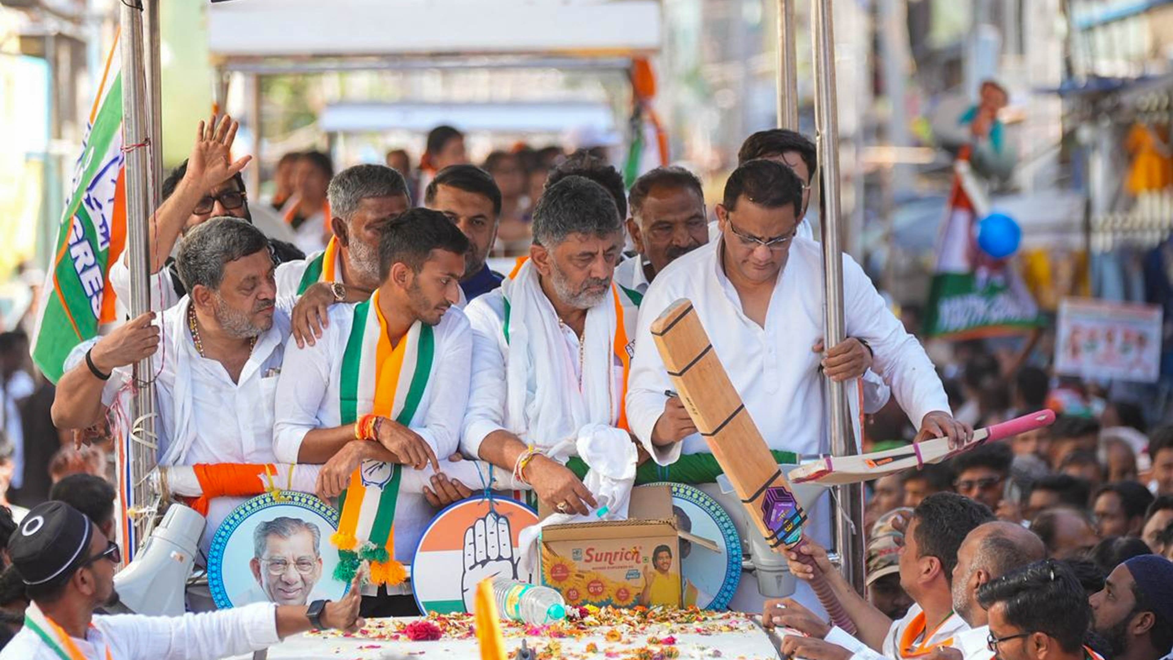 Don’t run me out in this match, Azhar urges Davangere South voters