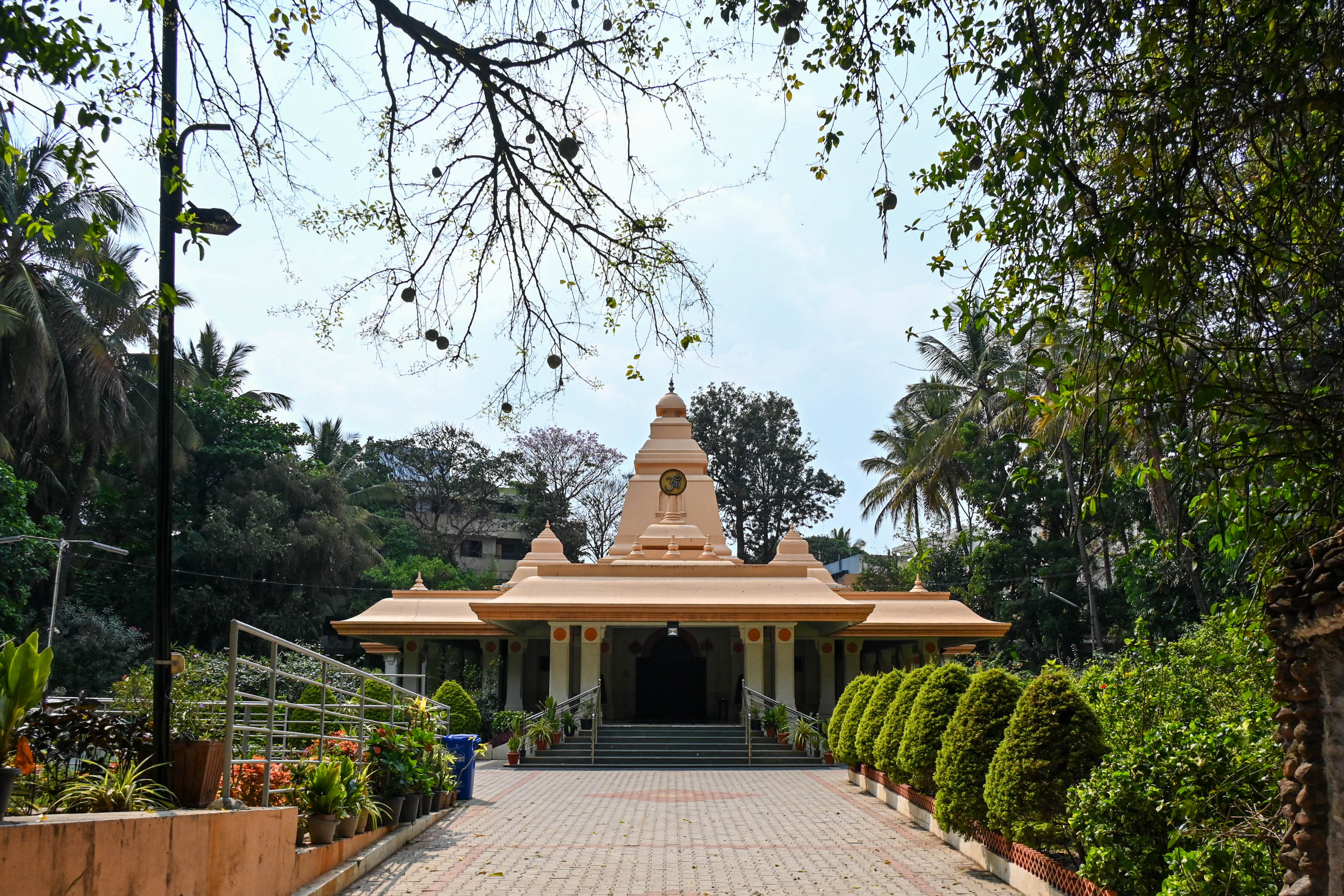 A view of the Ramakrishna Math in Halasuru Bengaluru. DH PHOTO by PUSHKAR V