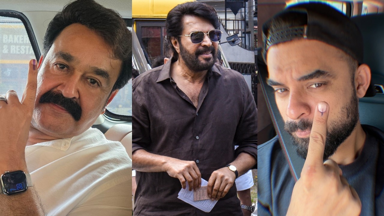 Kerala Polls 2026: Celebrities cast their votes