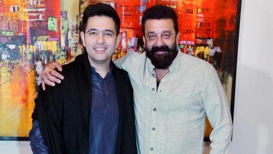 'Always rooting for you': Raghav Chadha celebrates meeting with 'warmest person' Sanjay Dutt