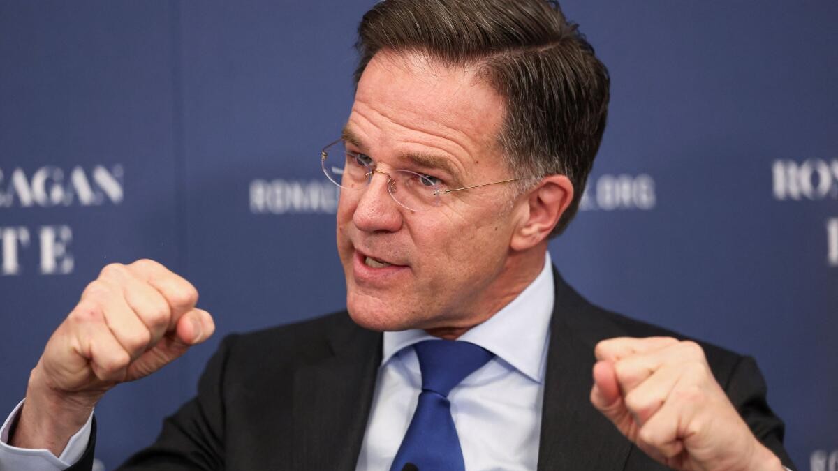 NATO willing to play role in possible Strait of Hormuz mission, Rutte says