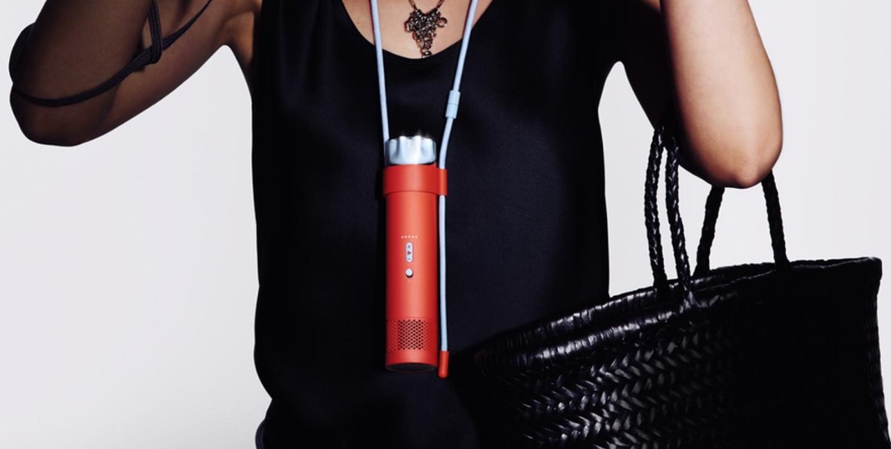 Dyson HushJet Mini Cool fan.