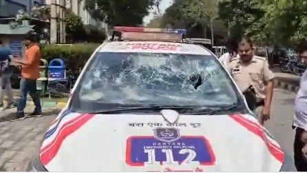 Gurugram: Police lathi-charge workers at Manesar over violation of Section 163 of BNSS