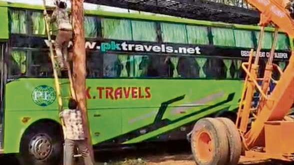 Karnataka: 44 private bus operators detained for flouting safety norms 