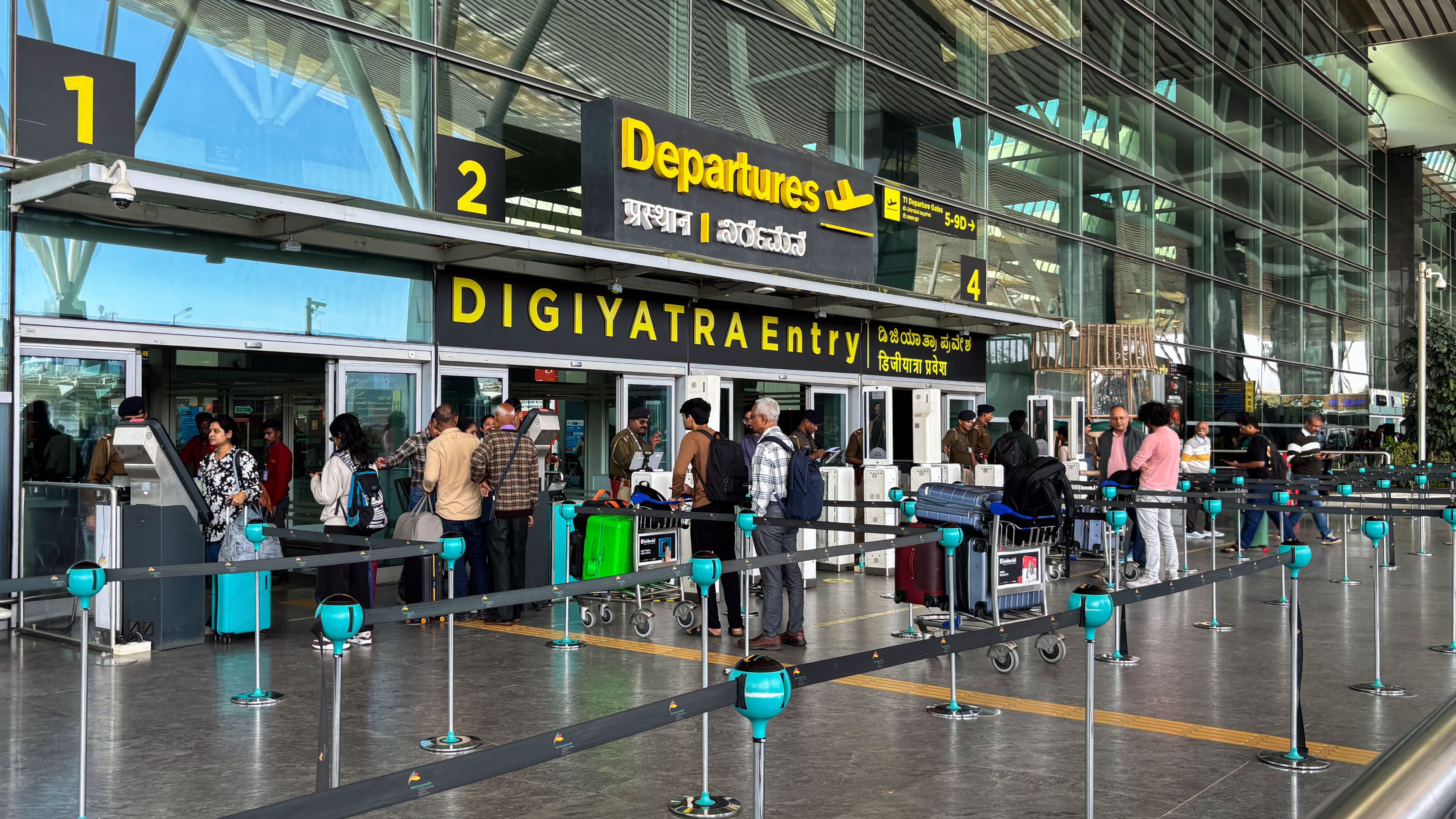 International flyers will soon breeze through Bengaluru airport via biometric clearance