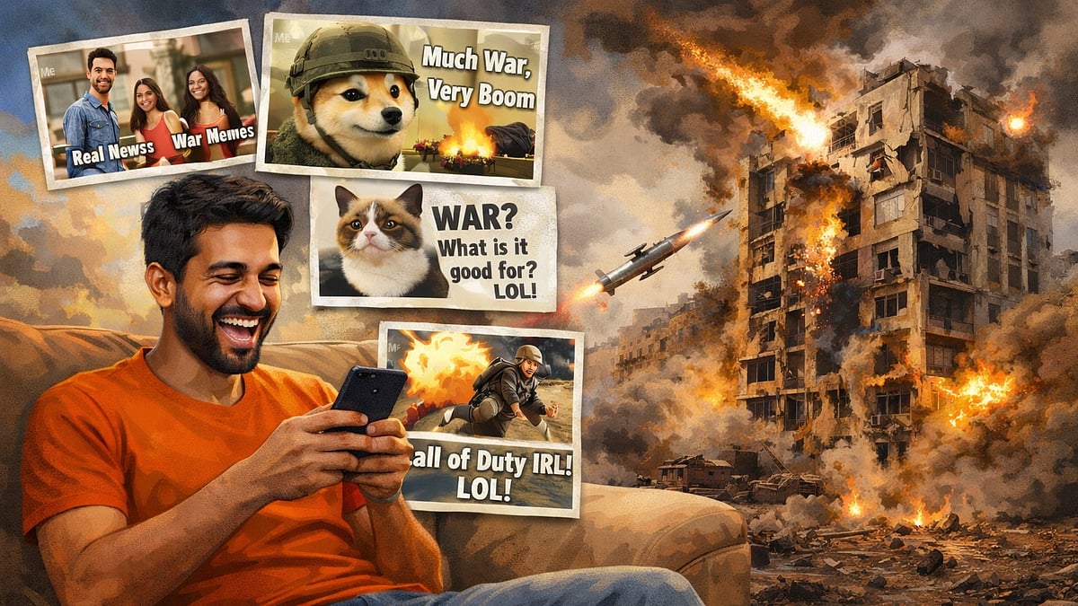 Iran war memes 2026: How viral posts reshape conflict perception online war