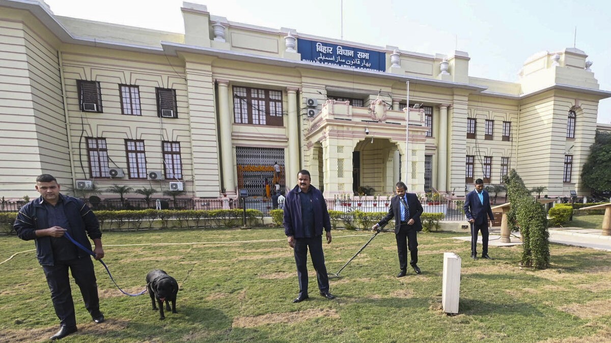Bihar assembly receives another bomb threat, search underway
