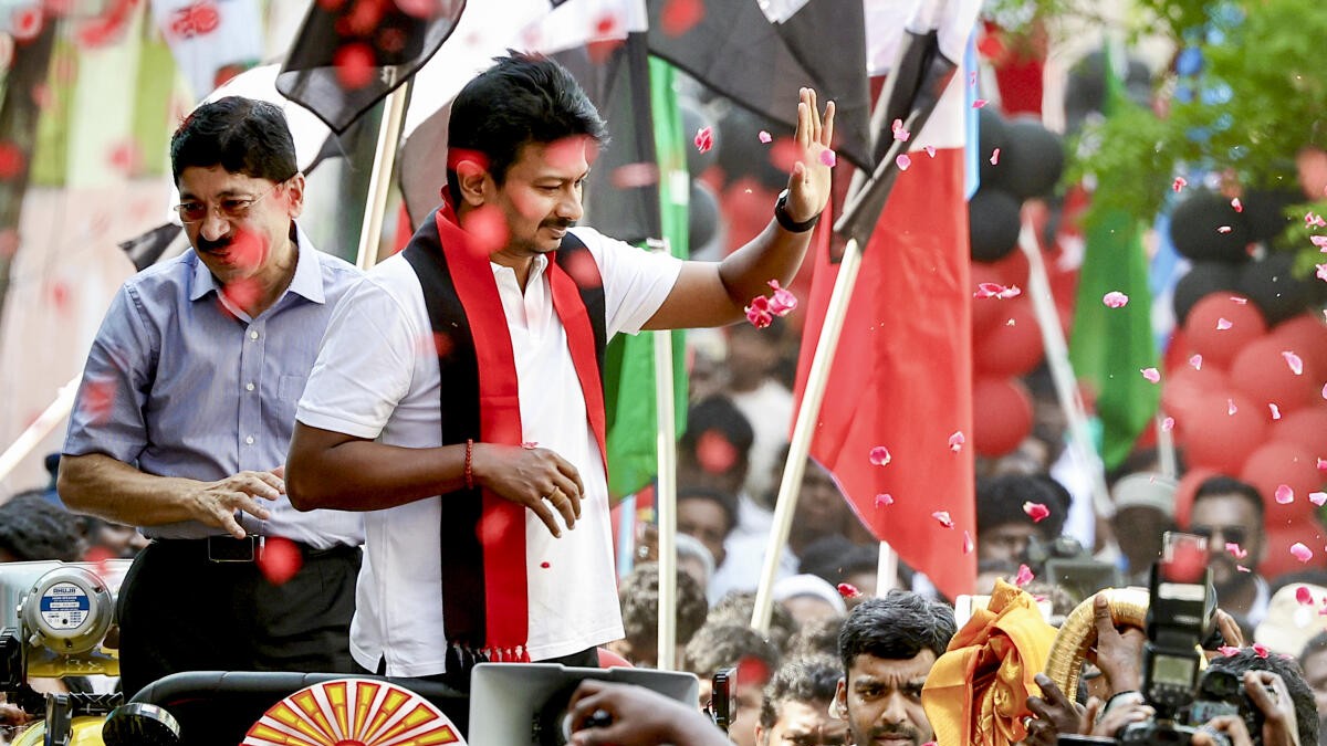 Tamil Nadu Assembly Elections 2026 | DMK leader Udhayanidhi Stalin holds roadshow in Chennai