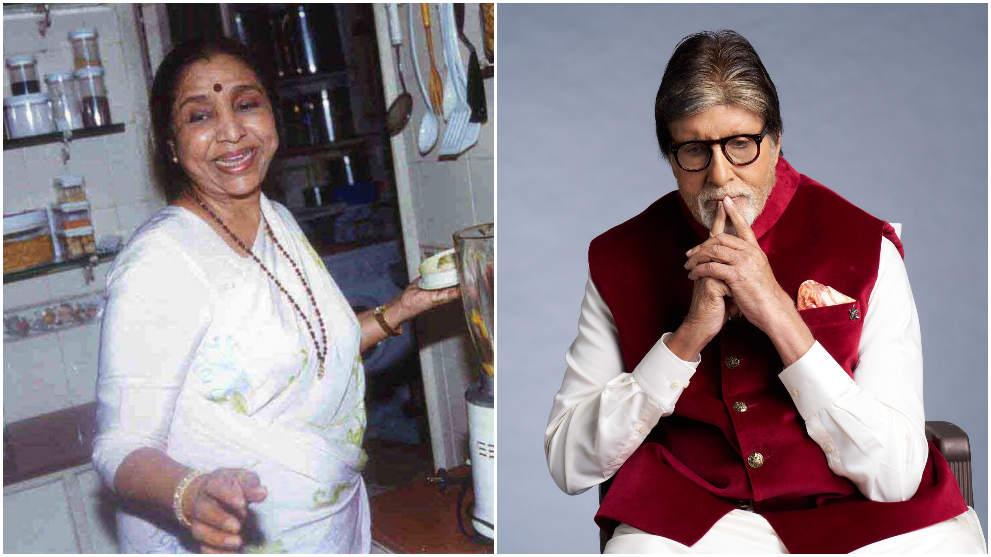 Amitabh Bachchan mourns Asha Bhosle's demise