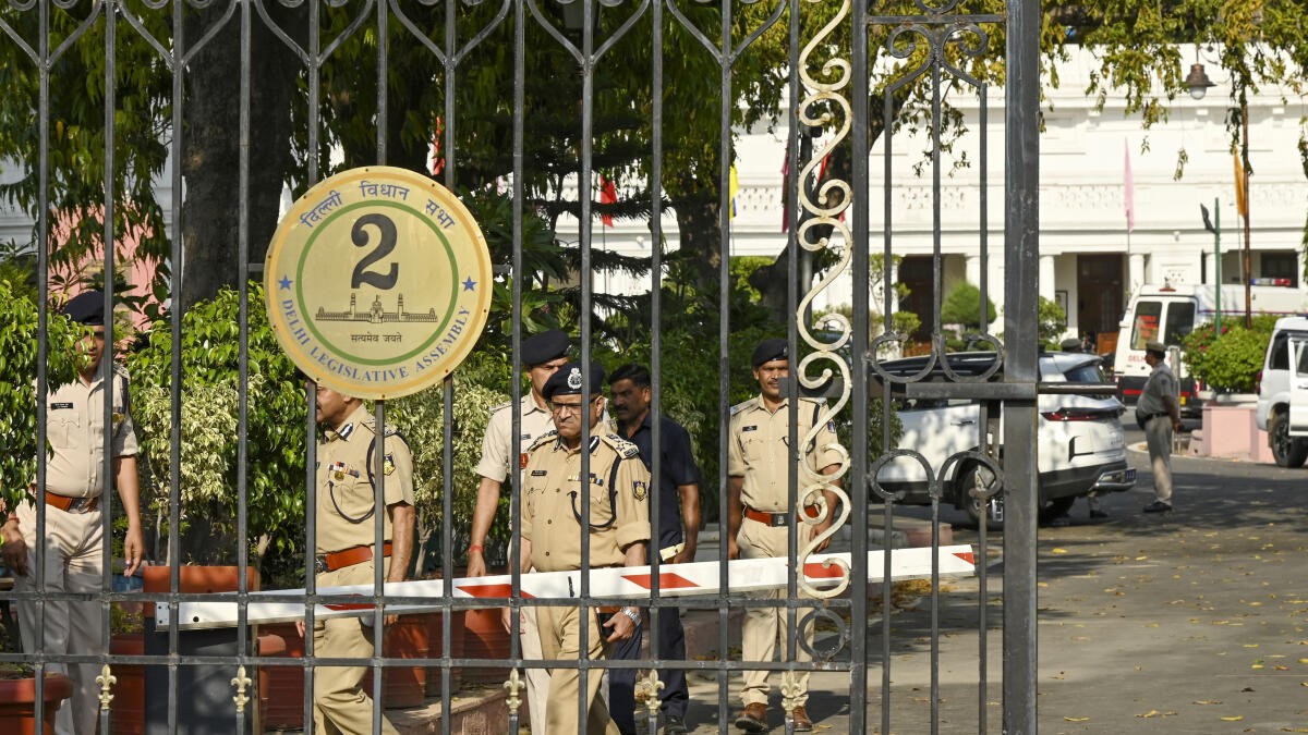 Bomb threat at Delhi Assembly triggers security scare; nothing suspicious found