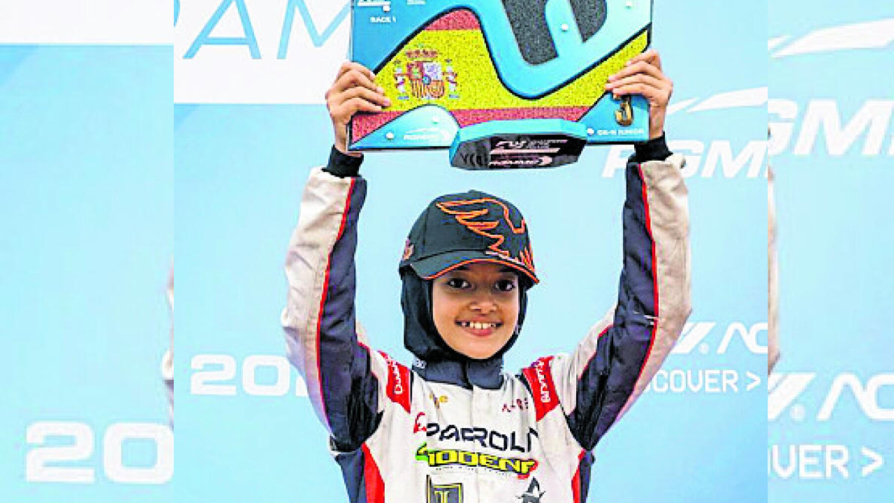 Indian racing prodigy Atiqa Mir dares to live an audacious dream
