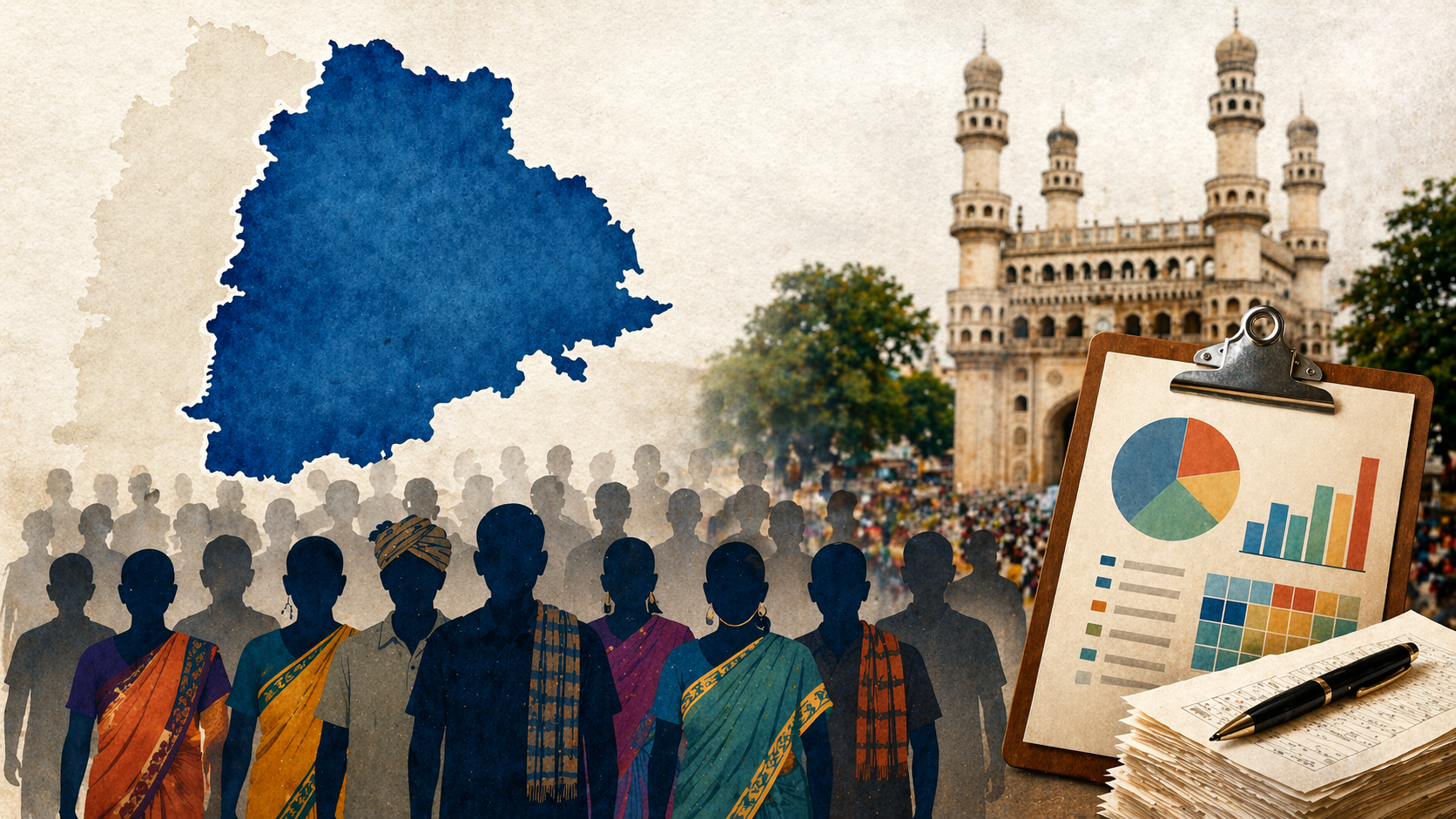 135 of 242 castes in Telangana more backward than average backwardness index: Caste survey analysis