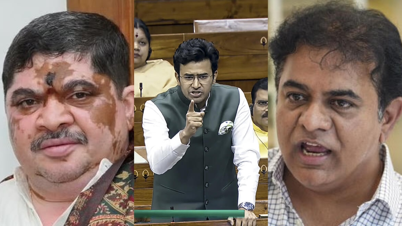 Tejasvi Surya compares Andhra Pradesh-Telangana bifurcation to India-Pakistan partition, draws ire of Congress & BRS