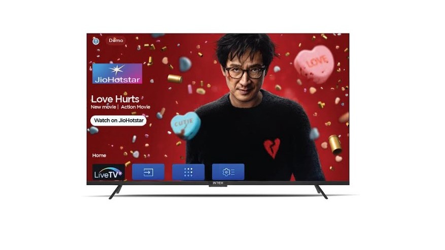 Intex LED-GQ series smart TV.