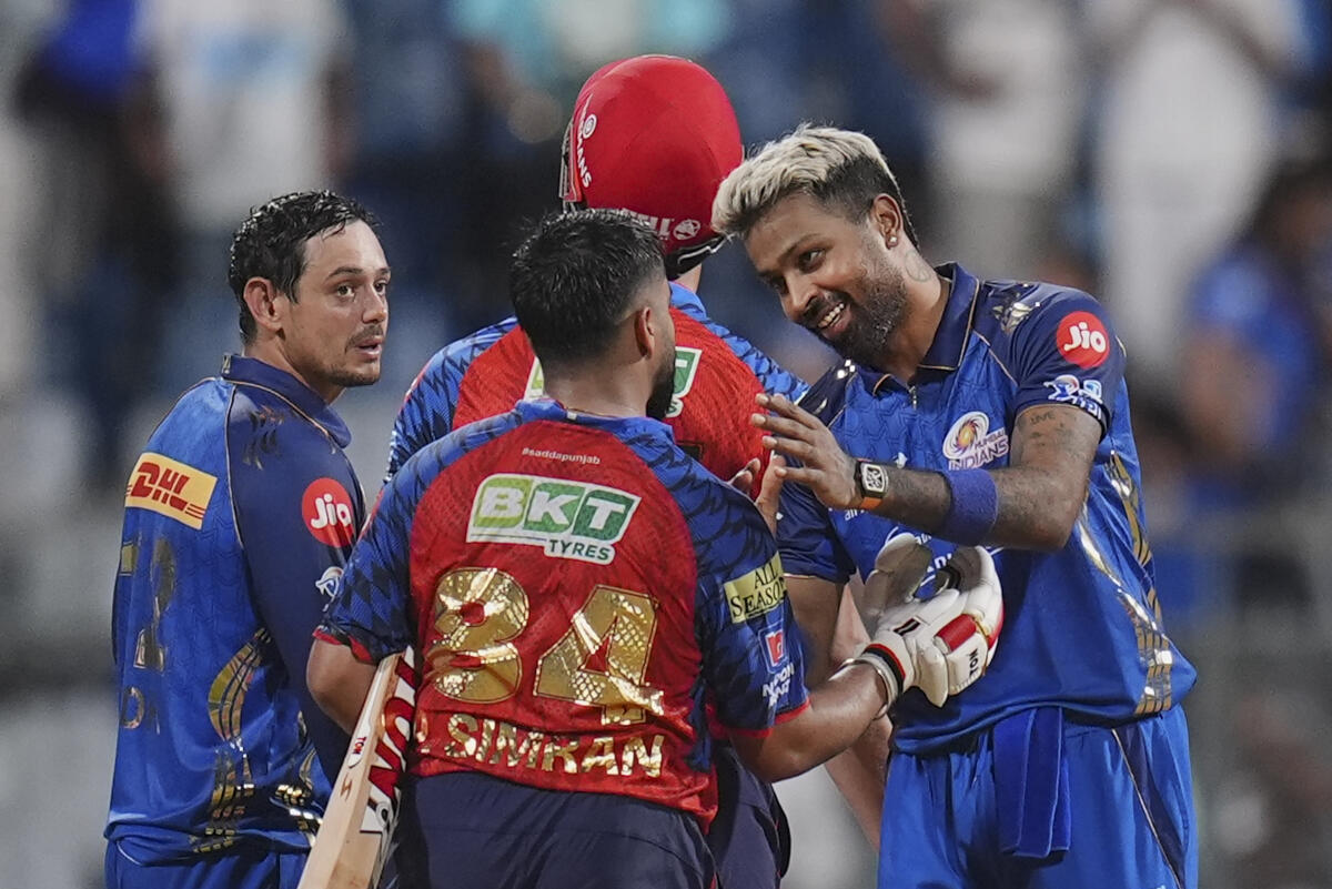 IPL 2026: MI vs PBKS. PTI