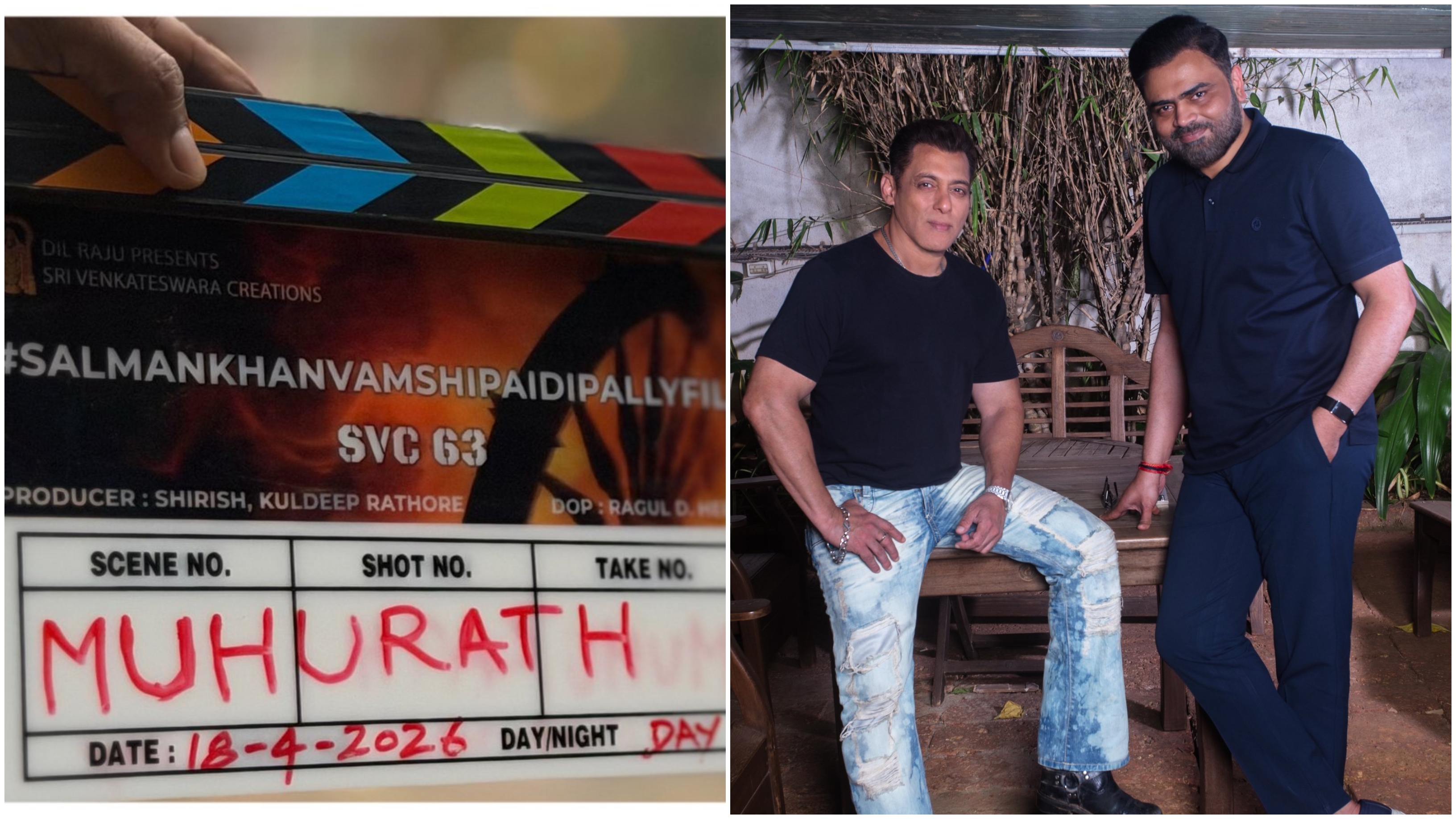 SVC63: Salman Khan and Vamshi Paidipally's film goes on floors